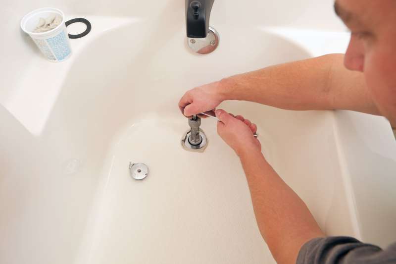 bathtub faucet repair
